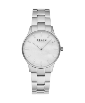 OBAKU Denmark Lyng Lille-Steel Zegarek Damski