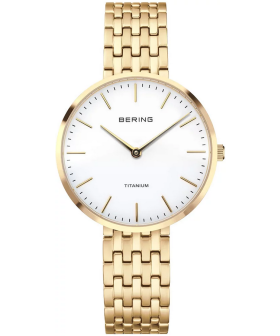 BERING Titanium Rose Gold Zegarek Damski