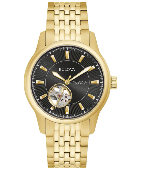 Bulova Classic Open Heart Automatic 97A168